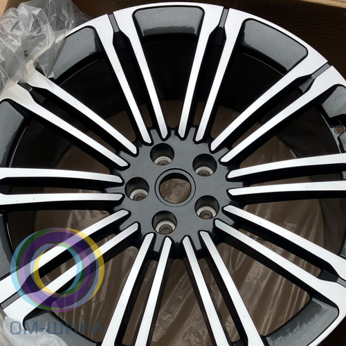 Anzoo H941D 9.5x22/5x120 D72.6 ET49 Gunmetal Machined Face
