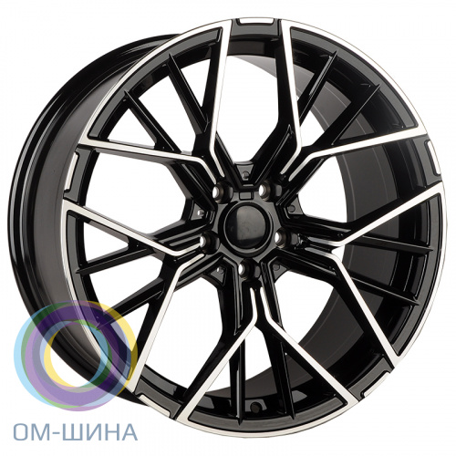 Ivision Wheel 0316 8.0x19/5x120 D72.6 ET25 BKF (передняя ось)