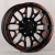 Anzoo AZF088-8 9.0x18/6x139.7 D110.1 ET0 Matt Black Machine Face+Red