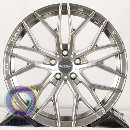 IWheel F034 7.5x17/5x100 D73.1 ET38 Hyper Black