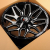 HMD 4078 9.0x20/12x139.7/135 D106 ET 0 Gloss Black With Milled SPOKE HMD 4078 9.0x20/12x139.7/135 D106 ET 0 Gloss Black With Milled SPOKE