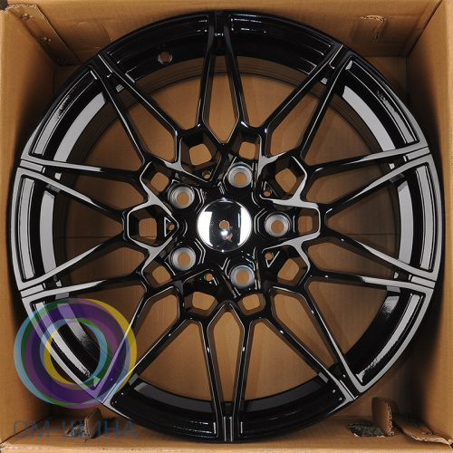 HMD 8002 7.5x17/5x120 D72.6 ET30 Gloss Black (в круг)