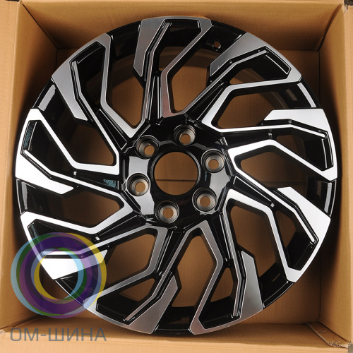 Anzoo H964D 8.5x20/6x139.7 D106.1 ET25 Black Machine Face
