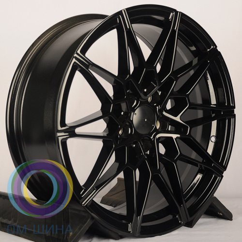 Anzoo H3143F 8x19/5x120 D72.6 ET25 Black (передняя ось)