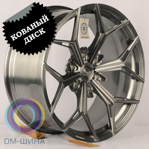 Anzoo VIP-F07 9.0x20/6x139.7 D106.1 ET15 Brush Black