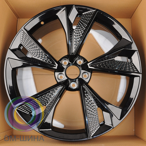 Anzoo ALX429 9.0x21/5x112 D66.45 ET28 Glossy Black 