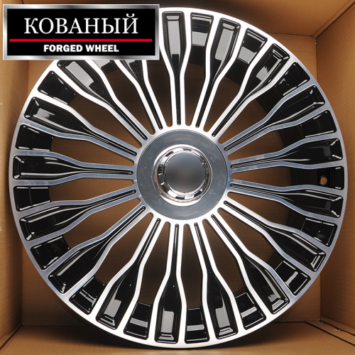 RGW Wheels RGW217 8.5x20/5x112 D66.5 ET32 Black Machine Face (передняя ось)