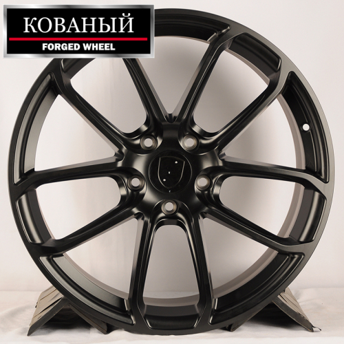 RGW Wheels RGW347 10.0x22/5x130 D71.56 ET48 Matte Black (передняя ось)