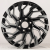 Anzoo H964D 8.5x20/6x139.7 D106.1 ET25 Black Machine Face Anzoo H964D 8.5x20/6x139.7 D106.1 ET25 Black Machine Face