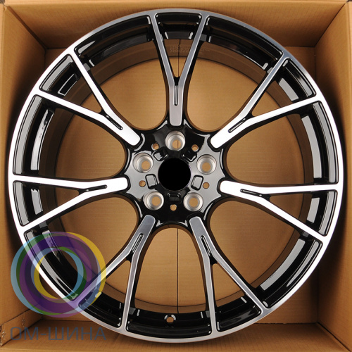 IWheel CR8823 9.5x19/5x112 D66.45 ET38 Black Machined Face (задняя ось)