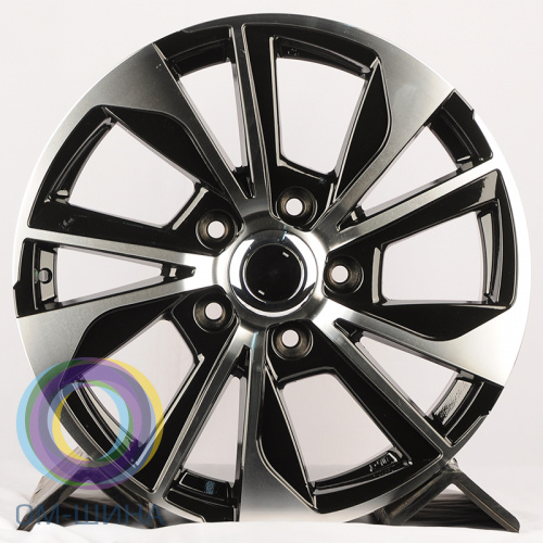 Anzoo H777F 8.5x20/5x150 D110 ET58 Black Machine Face
