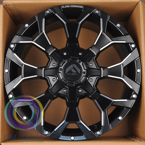 HMD 601 9.0x20/10x139.7/150 D110 ET18 Matt Black Machine Face