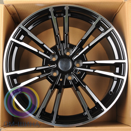 IWheel CR8825 8.5x19/5x112 D66.6 ET25 Black Machined Face (передняя ось)