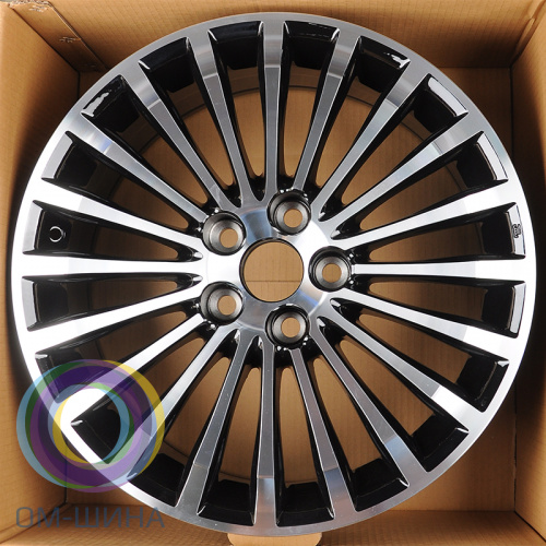 Anzoo H530 8.0x18/5x114.3 D60.1 ET45 Black Machine Face