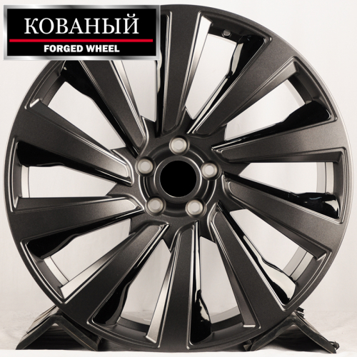 RGW Wheels RGW708L 9.5x23/5x120 D72.56 ET42.5 Matte Grey+Trim Sprit левый 