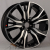 Anzoo 16066 8.0x20/5x114.3 D66.4 ET45 Black Machine Face