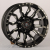 Anzoo AS8124-7 9.0x17/6x139.7 D110.1 ET0 Matt Black+Milling Spoke+Milling rivets Anzoo AS8124-7 9.0x17/6x139.7 D110.1 ET0 Matt Black+Milling Spoke+Milling rivets
