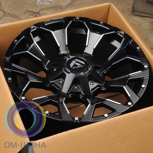 HMD 601 9.0x18/5x139.7 D110 ET18 Matt Black Machine Face