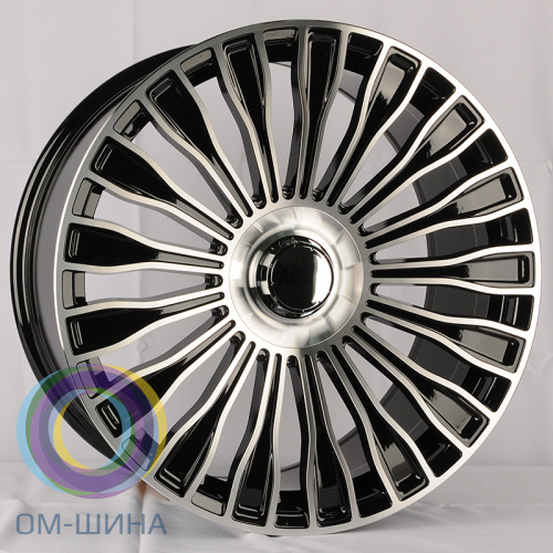 IWheel CR02016 10.0x21/5x112 D66.56 ET48 Black Machined Face (задняя ось)