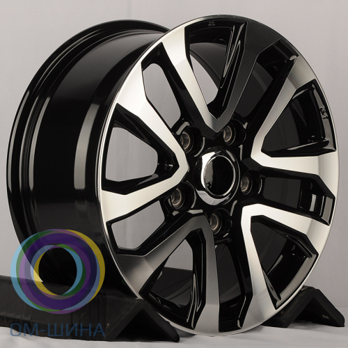 Anzoo H706D 8.5x18/5x150 D110 ET58 Black Machined Face