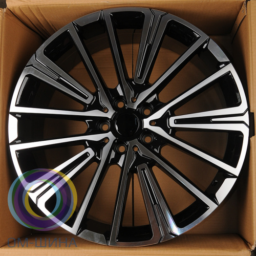 HMD 4330 8.0x20/5x112 D66.6 ET46 Black Machine Face (в круг)