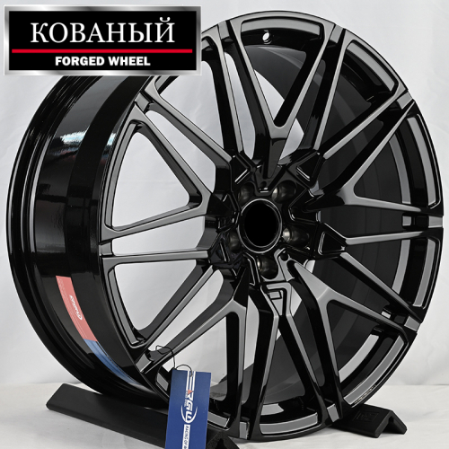 RGW Wheels RGW495 9.5x22/5x112 D66.56 ET30 Gloss Black (передняя ось)