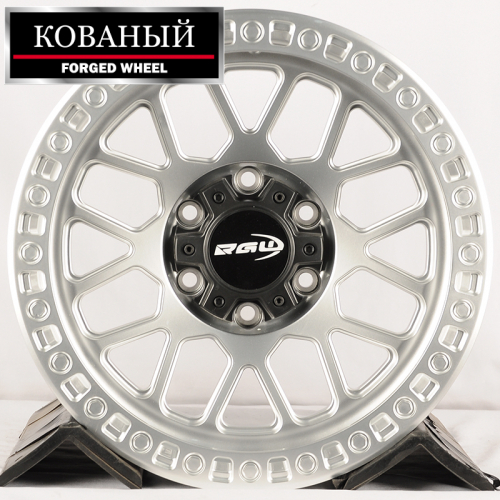 RGW Wheels RGW712 8.5x17/6x139.7 D100 ET0 Hyper Silver