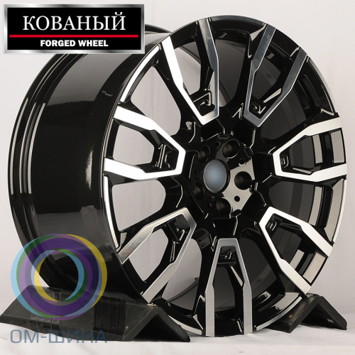 RGW Wheels RGW580 9.5x21/5x112 D66.56 ET30 BKF (передняя ось)