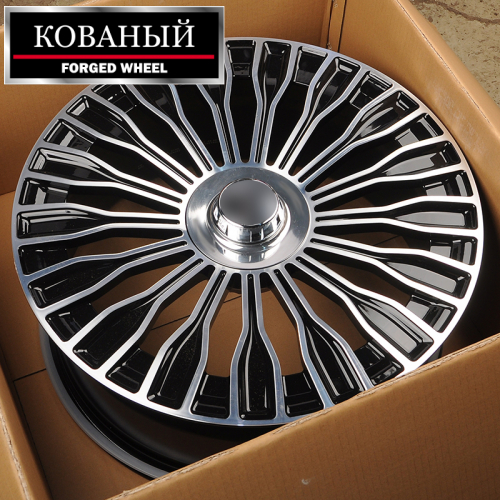 RGW Wheels RGW217 8.5x20/5x112 D66.5 ET32 Black Machine Face (передняя ось)