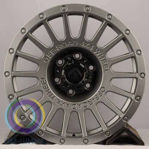 HMD 605 8.5x19/6x139.7 D110 ET0 Matt Gun Grey 