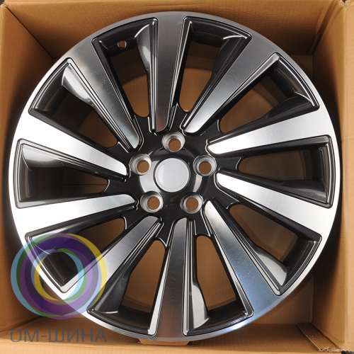 Anzoo H947D 9.5x21/5x120 D72.6 ET40 Gunmetal Machine Face