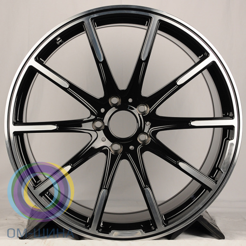 Anzoo ALC485 8.5x20/5x112 D66.5 ET36 Glossy Black MachineFace (передняя ось)