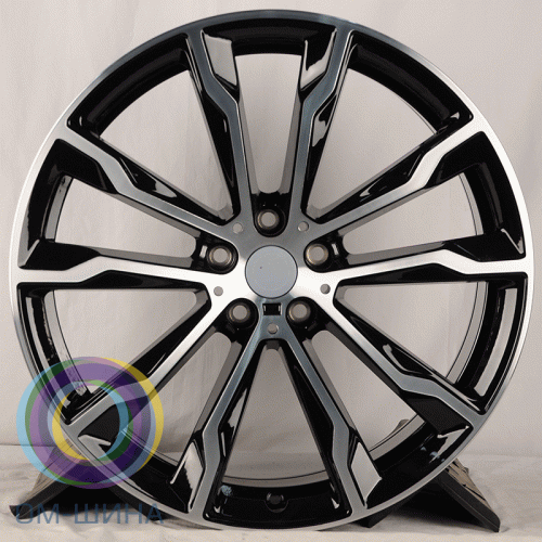 Extreme Wheels BM136 8.0x20/5x112 D66.6 ET27 BKF (передняя ось)