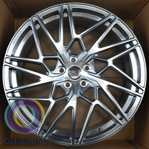 RGW Wheels RGW011 9.0x20/5x112 D66.56 ET30 Brusched Grey+Right+Aluminum Cap (правый)