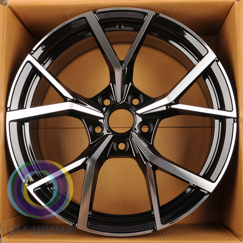 Anzoo FBX256-8 8x18/5x112 D57.1 ET45 Black MachineFace