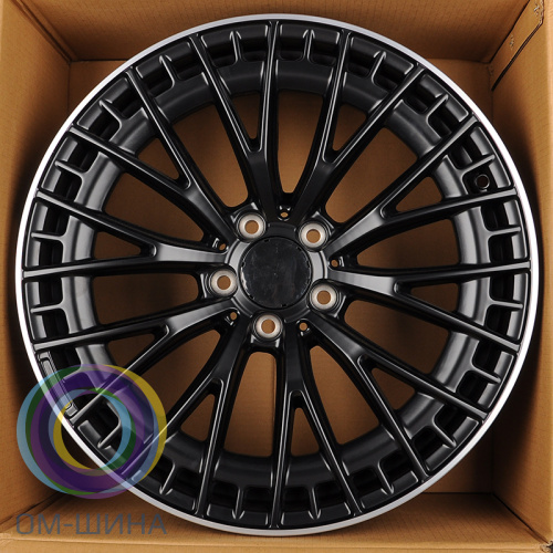 IWheel IVF-3399 9.5x19/5x112 D66.56 ET43 Matt Black Machined Lip (задняя ось)