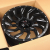 Anzoo AZ192-20 9.0x20/6x139.7 D110.1 ET0 Gloss Black+Milling spoke&Rivet holes